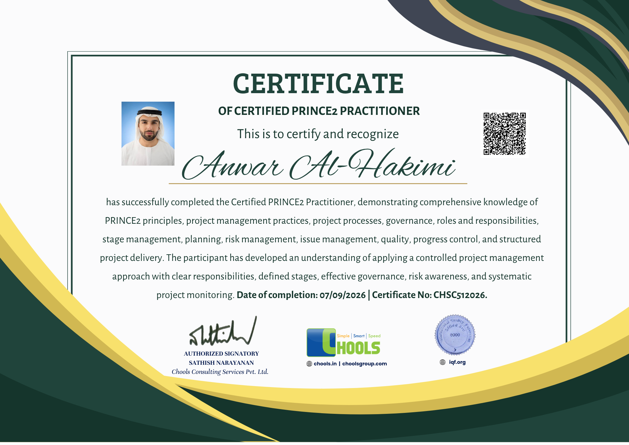 Emerging Business Program Certificate